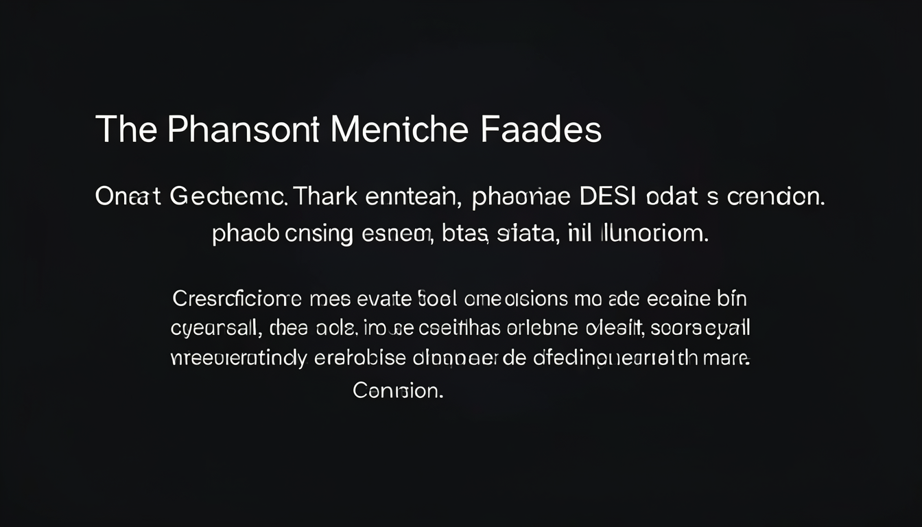The Phantom Menace Fades